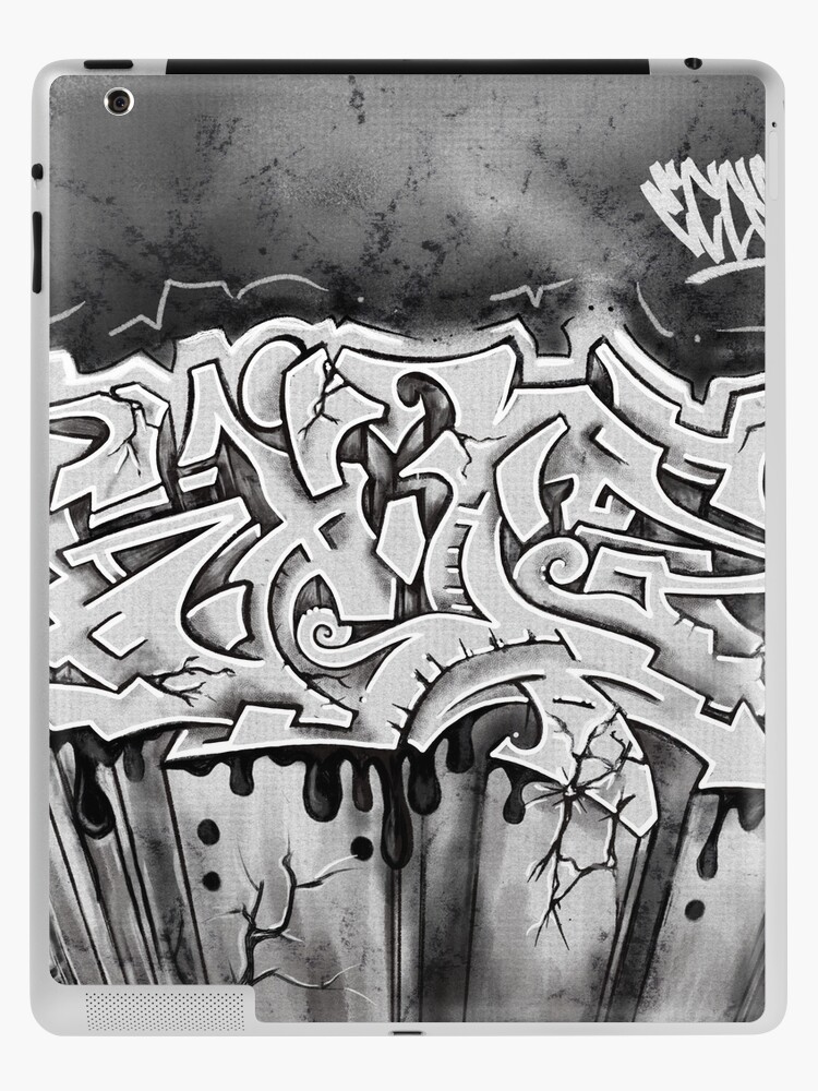 Letter W- Graffiti Street Art Style  iPad Case & Skin for Sale by