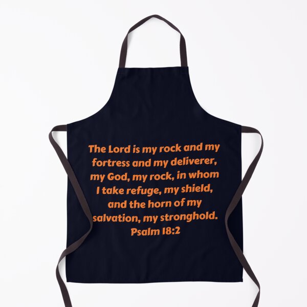 Artikelvorschau, Bible Verse Psalm 18:2 entworfen und verkauft von Prayingwarrior.