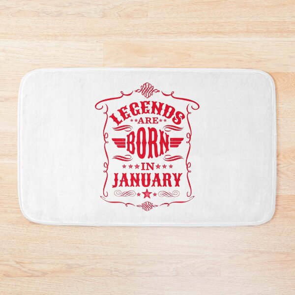 Item preview, Legend Are Born In January designed and sold by trekker63.