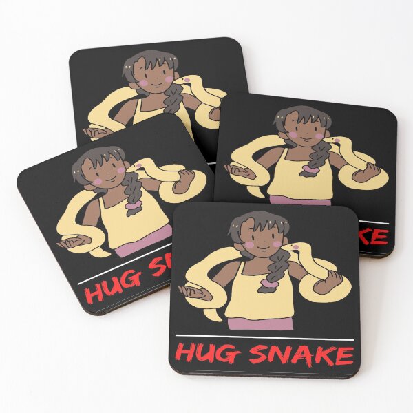 Item preview,   A Beautiful Girl Hugs Snake designed and sold by chetan786.