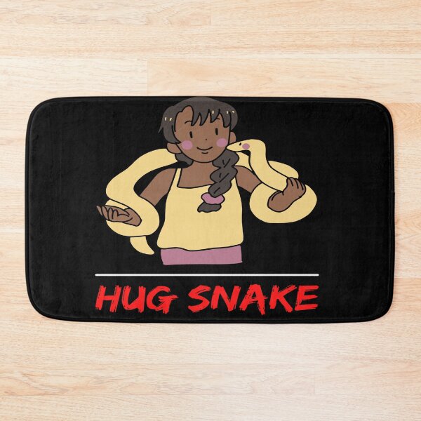 Item preview,   A Beautiful Girl Hugs Snake designed and sold by chetan786.