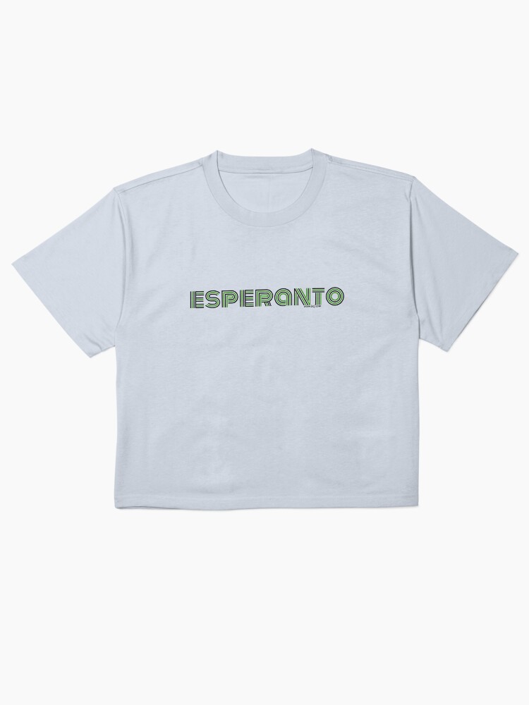 Thumbnail 2 of 4, Boxy T-Shirt, Esperanto designed and sold by makisdiras.