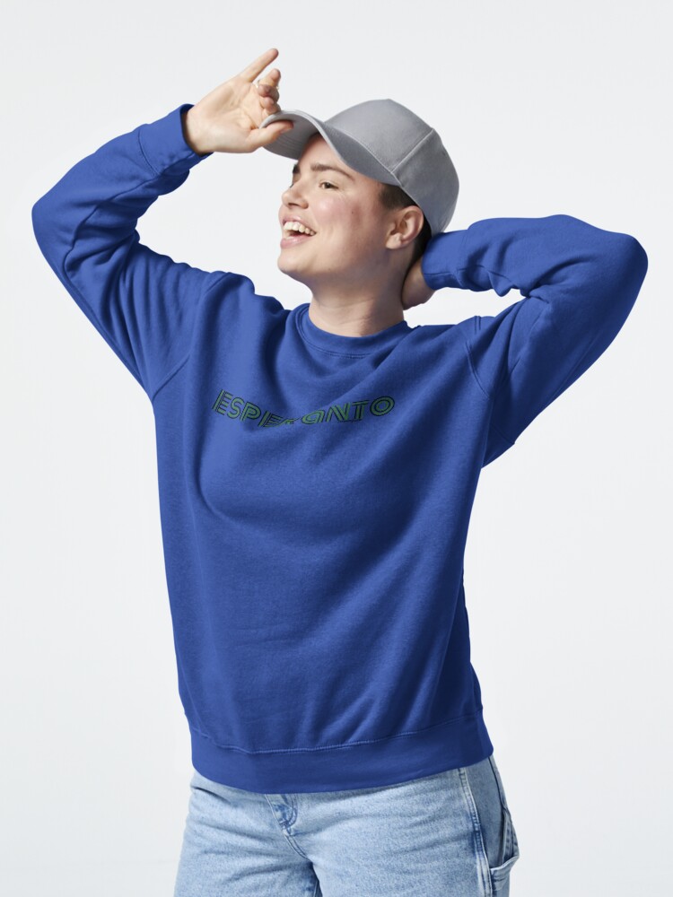 Thumbnail 5 of 7, Pullover Sweatshirt, Esperanto designed and sold by makisdiras.