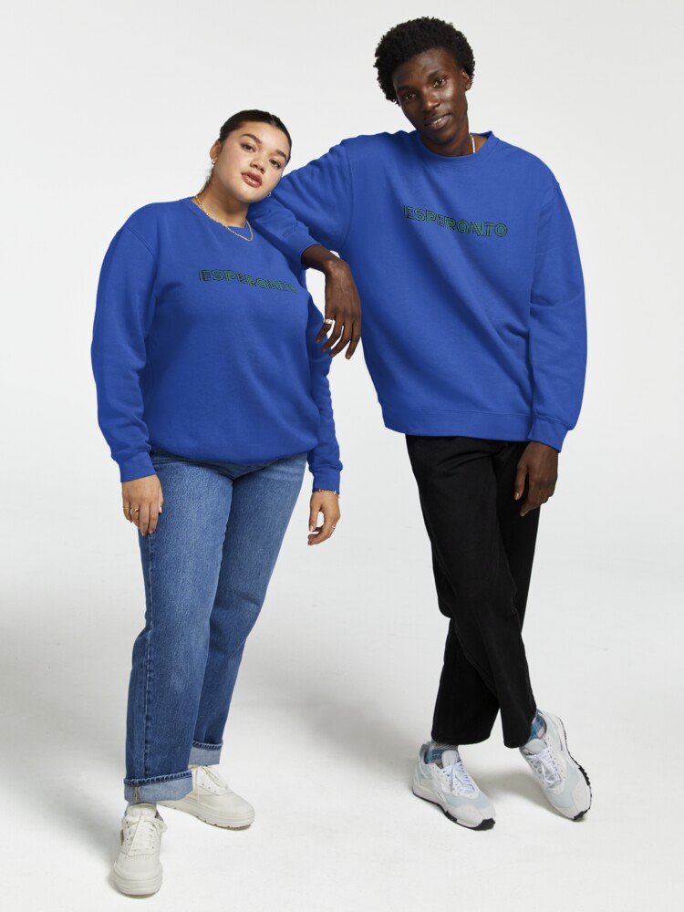 Thumbnail 1 of 7, Pullover Sweatshirt, Esperanto designed and sold by makisdiras.