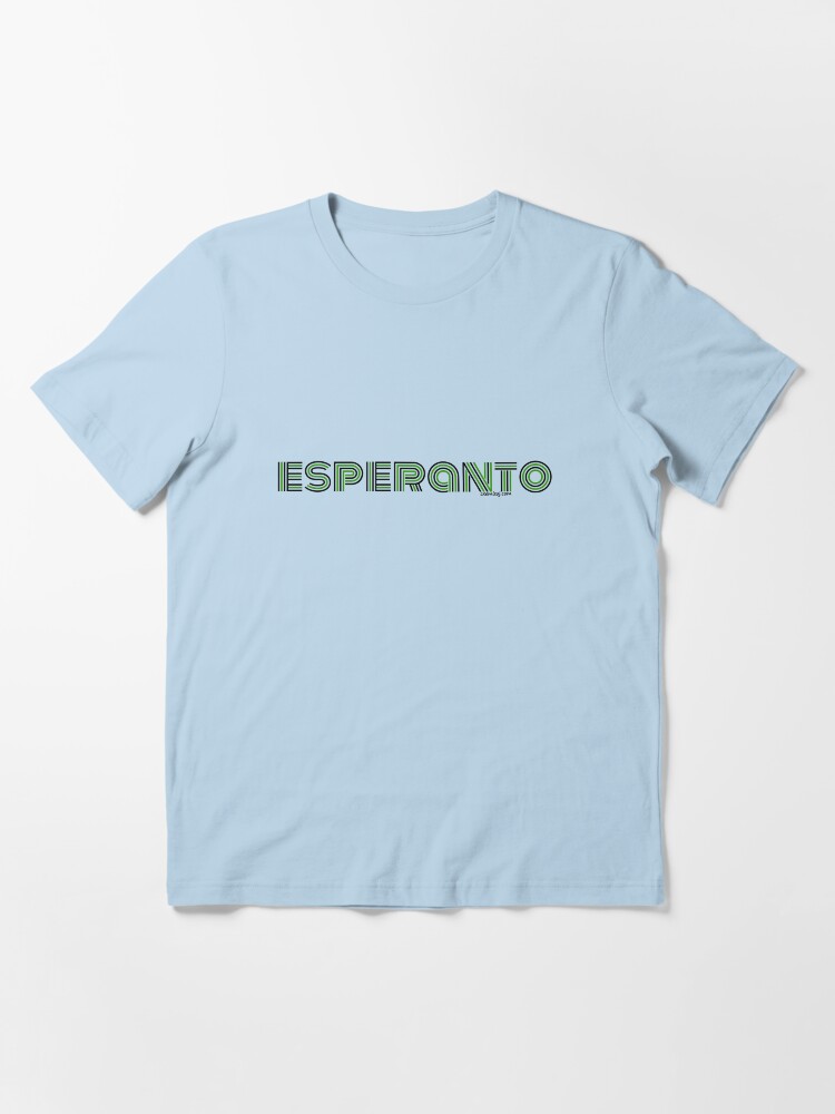Thumbnail 3 of 7, Essential T-Shirt, Esperanto designed and sold by makisdiras.