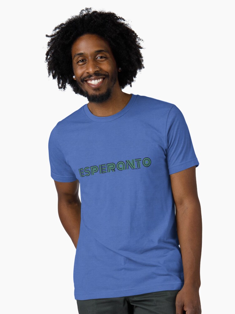 Thumbnail 1 of 7, Tri-blend T-Shirt, Esperanto designed and sold by makisdiras.