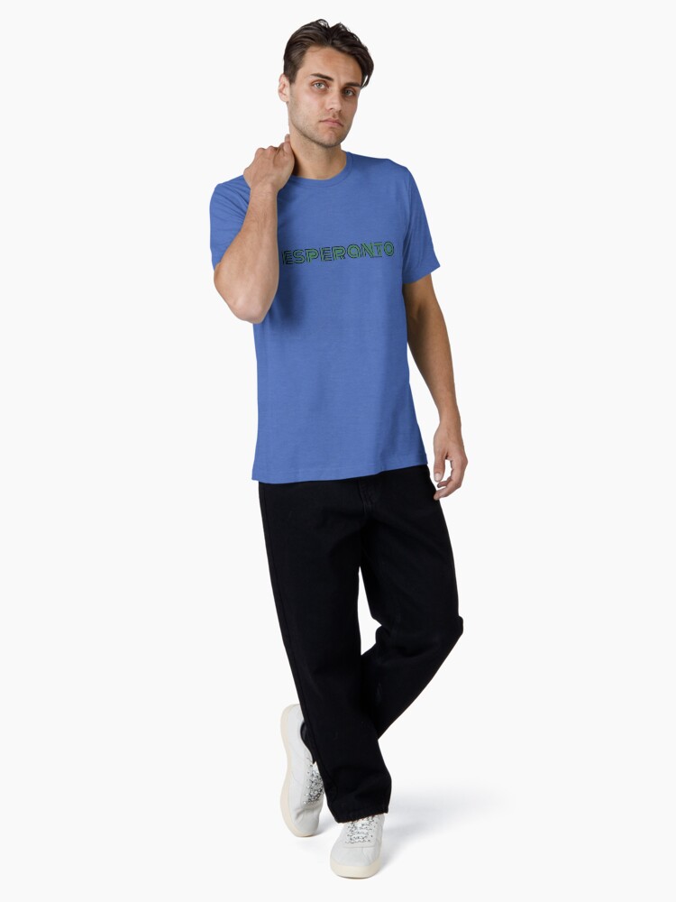 Thumbnail 4 of 7, Tri-blend T-Shirt, Esperanto designed and sold by makisdiras.