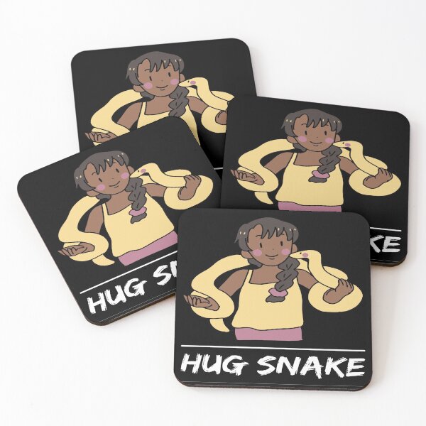 Item preview,  A Beautiful Girl Hugs Snake designed and sold by chetan786.