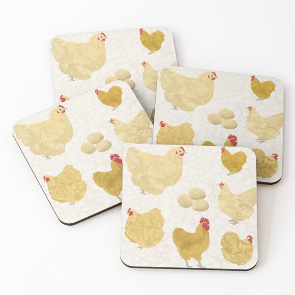 Item preview, Buff Orpington Chicken White designed and sold by Ashley Gagnon.