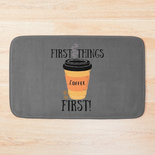 Item preview, Hot coffee cup and coffee beans classic tshirt design designed and sold by Cosmowear.