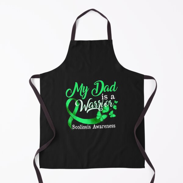 Item preview, Proud Family Dad A Scoliosis Warrior Green Ribbon Butterfly designed and sold by vlilliesnx.
