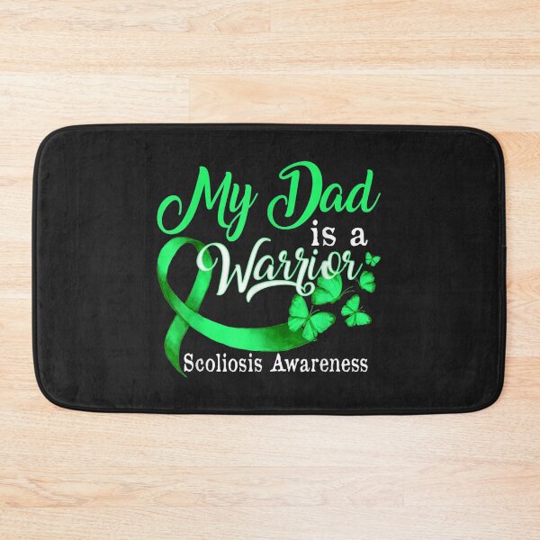 Item preview, Proud Family Dad A Scoliosis Warrior Green Ribbon Butterfly designed and sold by vlilliesnx.
