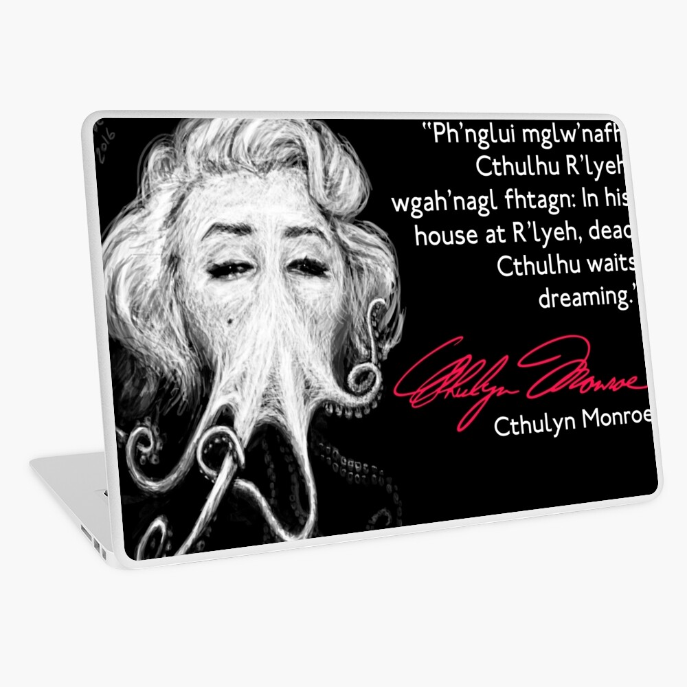 Inspirational Quote Laptop Skin