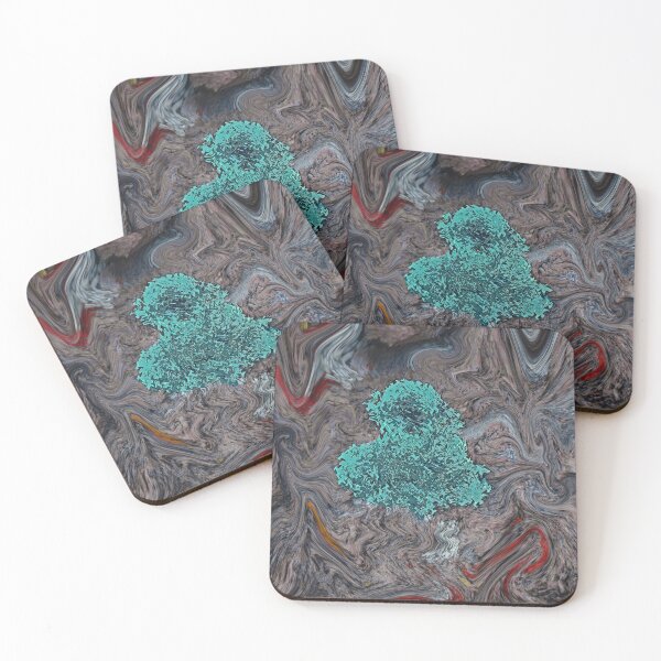 Item preview, A Strong Heart in Abstract Chaos designed and sold by BeceroCreations.