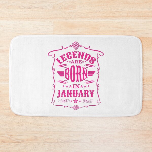 Item preview, Legend Are Born In January designed and sold by trekker63.
