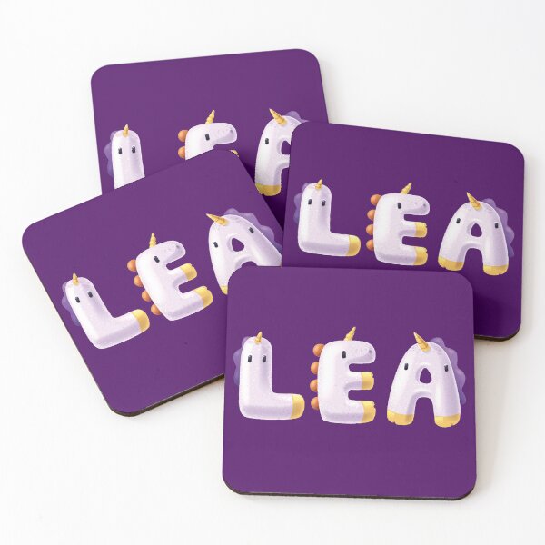 Item preview, Lea Baby Girl Kids Name Lea Unicorn designed and sold by elhefe.