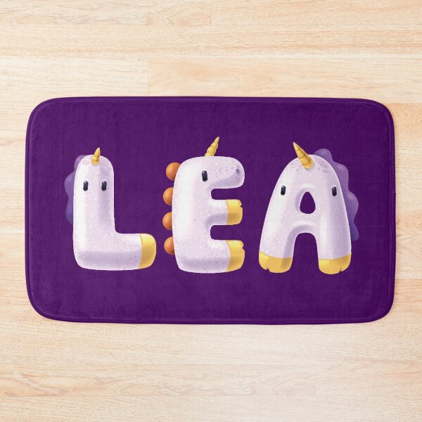 Item preview, Lea Baby Girl Kids Name Lea Unicorn designed and sold by elhefe.