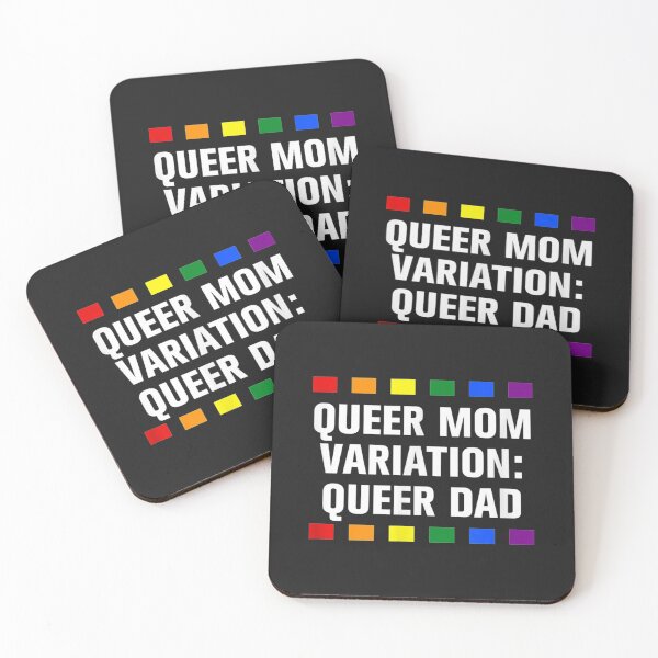 Item preview, Queer Mom Variation Queer Dad LGBTQ Nonbinary Pride designed and sold by vlilliesnx.