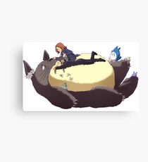 Xfiles - Ghibli Canvas Print