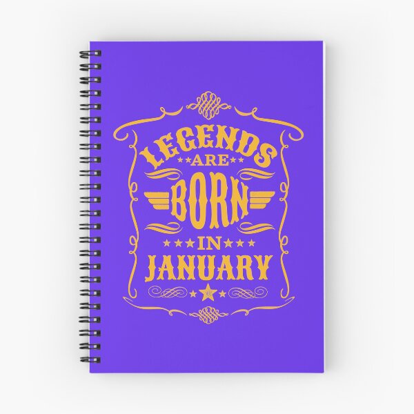 Item preview, Legend Are Born In January designed and sold by trekker63.