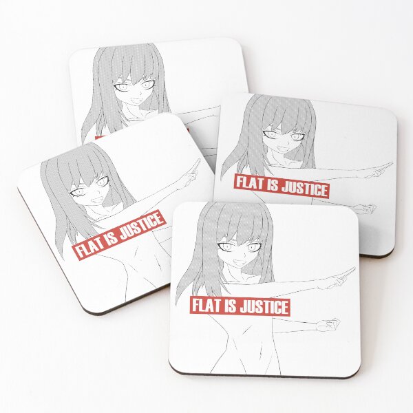 Item preview, Flat Is Justice designed and sold by LuckyXIIIS.
