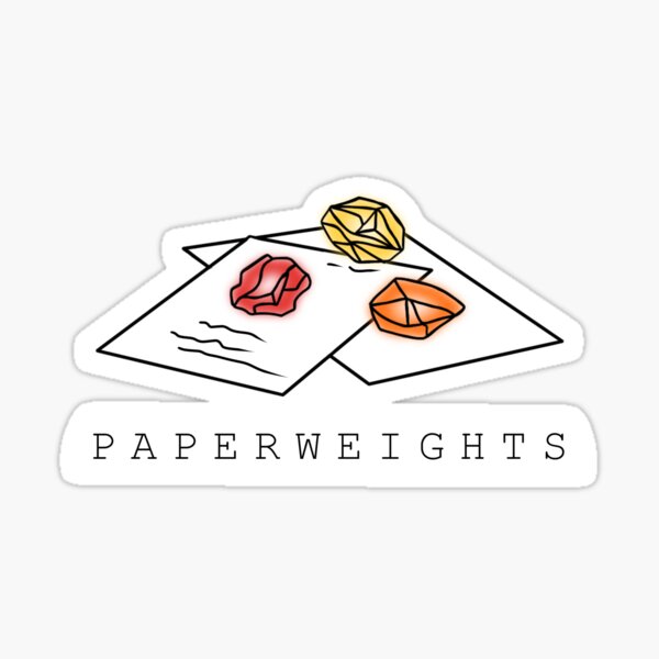 "Infinity stone paper weights " Sticker for Sale by kathrine21 Redbubble