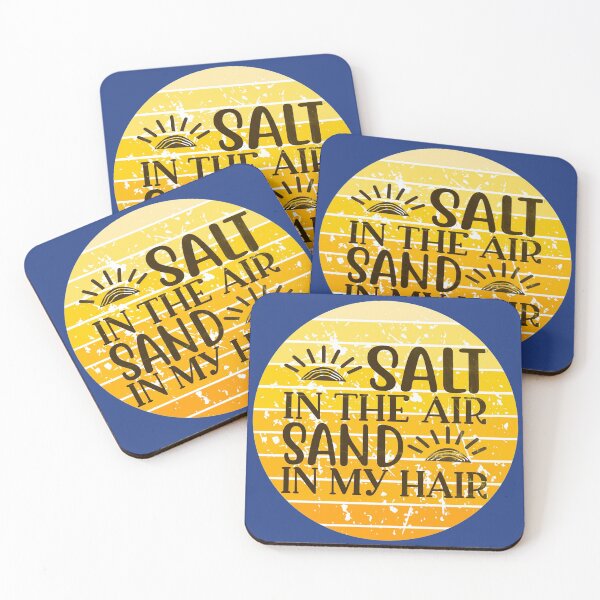 Item preview, Salt in the Air Sand in my Hair Beach Vacation Vibes designed and sold by JapanBubble.