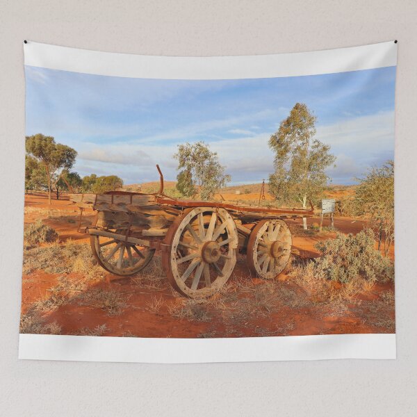 Item preview, Old wagon, Outback South Australia, Australia designed and sold by FranWest.