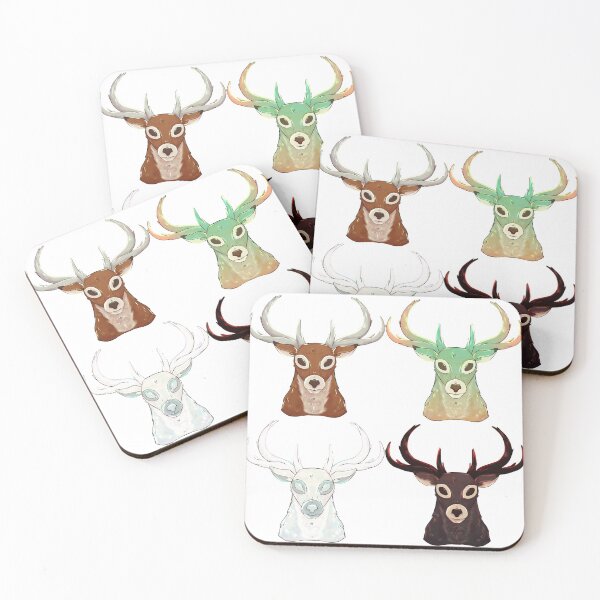 Item preview, Stags pattern Collection designed and sold by Jo Ariaga.