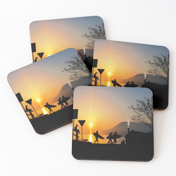 Item preview, Twilight Summer Beach Lnadscape designed and sold by HappyLife4U.