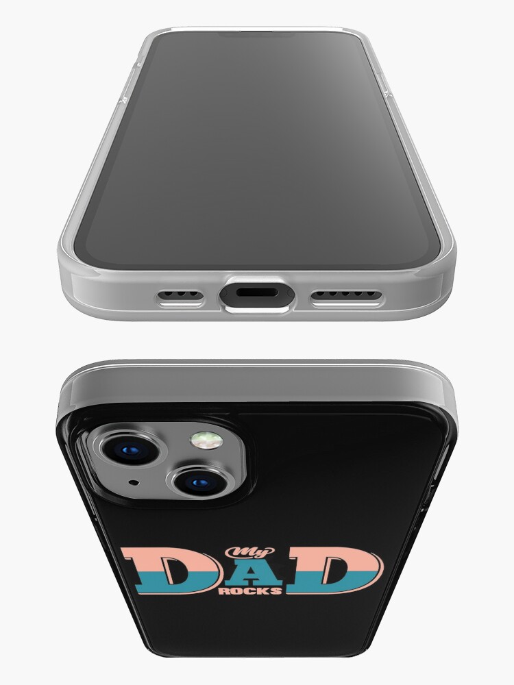 Disover My Dad Rocks iPhone Case
