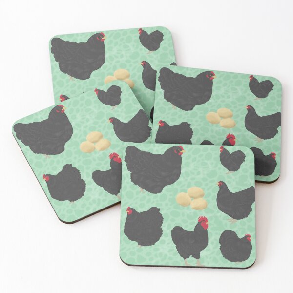 Item preview, Black Orpington Chickens Mint designed and sold by Ashley Gagnon.