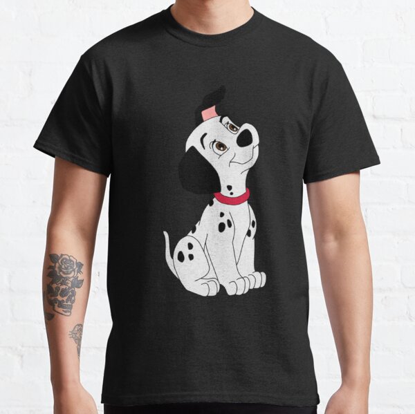 One Hundred and One Dalmatians Men's Pongo Big Face T-Shirt White