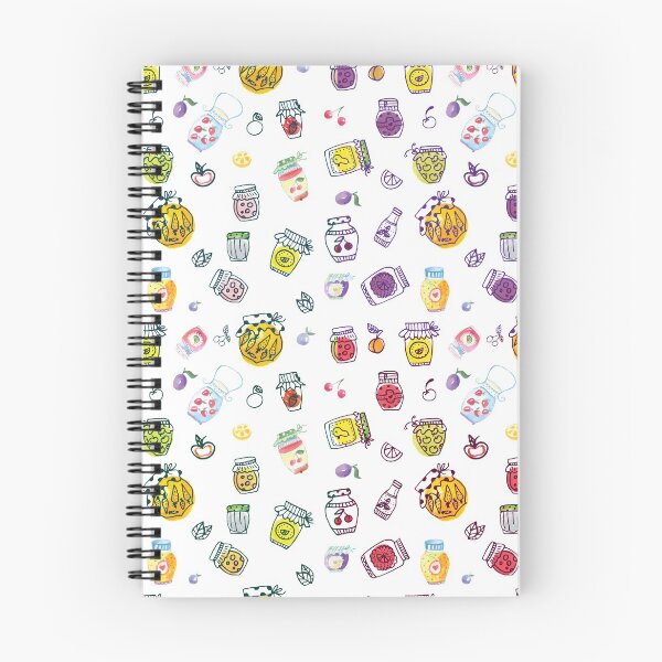 Item preview, Watercolor Jam Jars with mix fruits Pattern designed and sold by Creative Dots.
