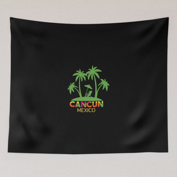 Item preview, Cancun Mexico Sunset Beach Palms designed and sold by eaneyjulie.