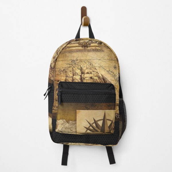 Item preview, Compass, old map and ship. designed and sold by Mauro Emmanuel Gonzalez.