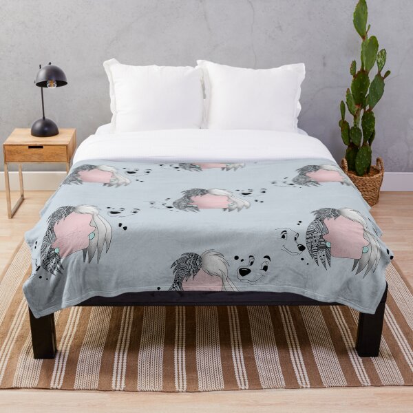 Cruella De Vil Throw Blanket