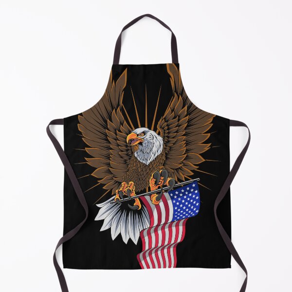 Artikelvorschau, Pride Bald Eagle with USA Flag - America entworfen und verkauft von anziehend.