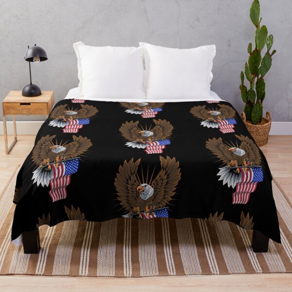 Item preview, Pride Bald Eagle with USA Flag - America designed and sold by anziehend.