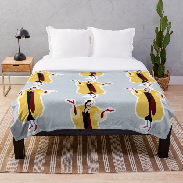 Cruella De Vil Throw Blanket