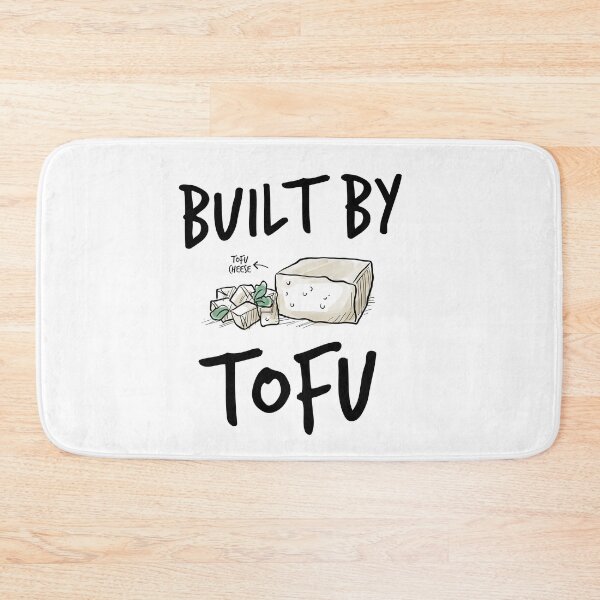 Item preview, Built by Tofu, Vegan Bodybuilder Plant based Diet Fitness Body building Motivation designed and sold by Cloudlia.
