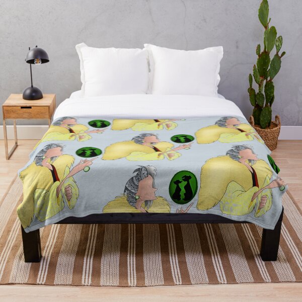 Cruella De Vil Throw Blanket