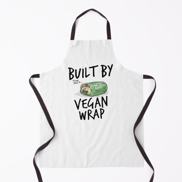 Item preview, Built by Vegan Wrap, Vegan Bodybuilder Plant based Diet Fitness Body building Motivation designed and sold by Cloudlia.