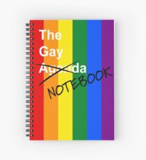 The Gay Agenda Spiral Notebook