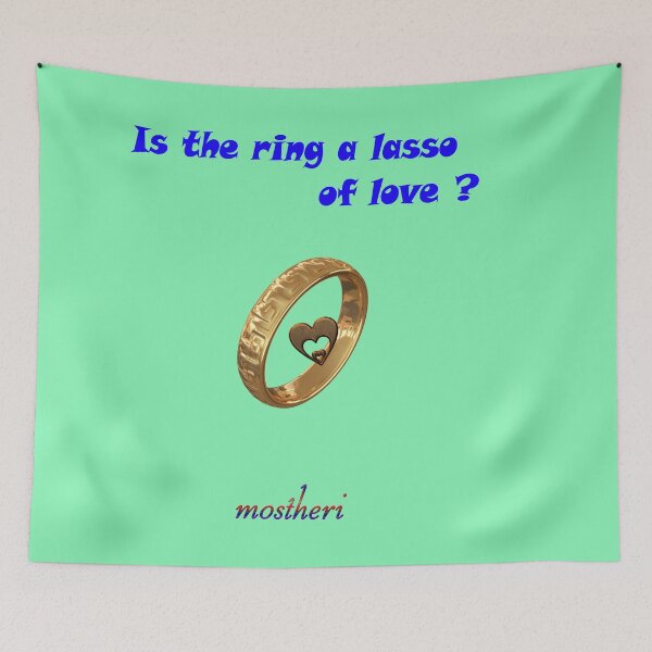 Item preview, ¿Es el anillo un lazo de amor? designed and sold by mostheristore.