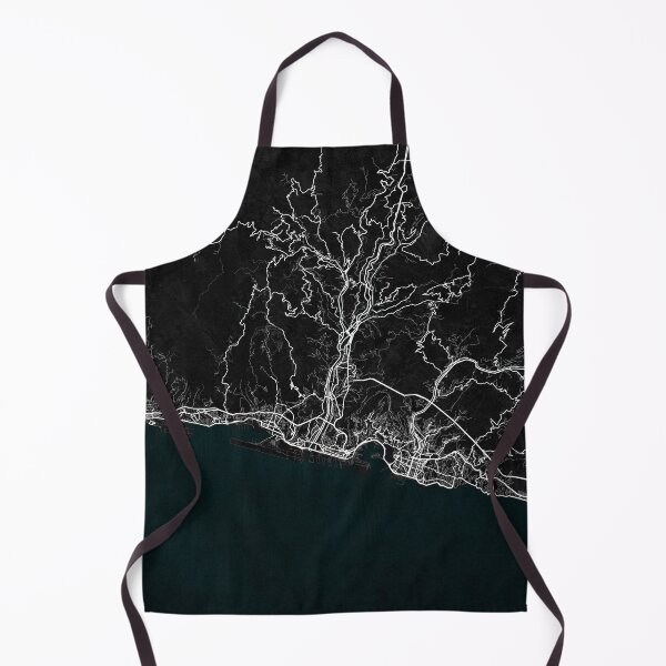 Item preview, Genoa City Map of Liguria, Italy - Dark designed and sold by deMAP.