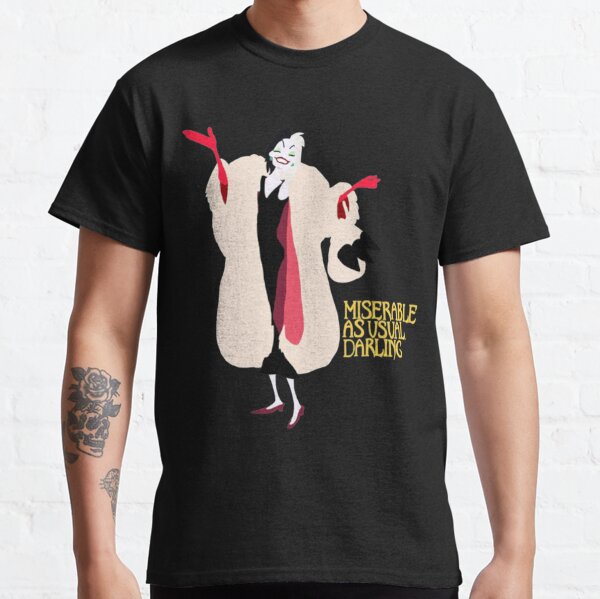Cruella Devil Shirt 101 Dalmatians Shirt Gym Shirt Working -  Norway