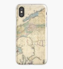 Vintage Map of Mexico (1847) iPhone Case