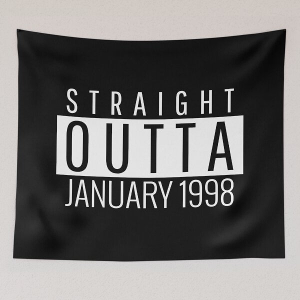 Item preview, Straight Outta January 1998  designed and sold by Teelogic.