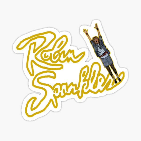 Robin Sparkles Sticker By Hogtownproject Redbubble 0694